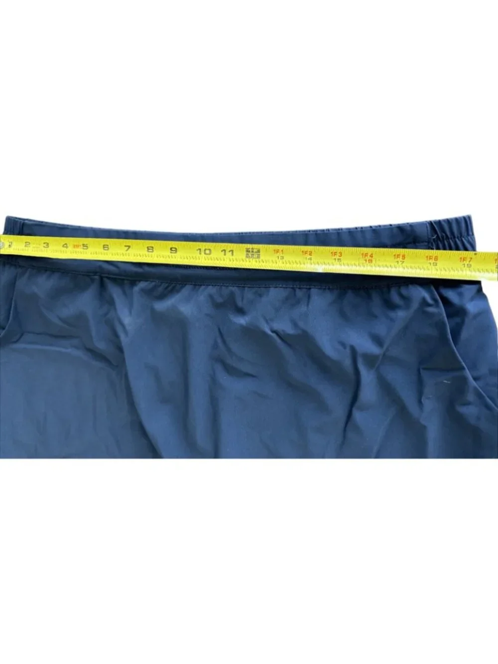 Style & Co. Sport Navy Blue Skort Polyester/Spandex Blend With Elastic Waist XL